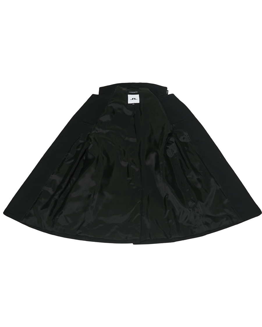 Heren | Jassen | J.Lindeberg | Holger Compact Melton Coat Black