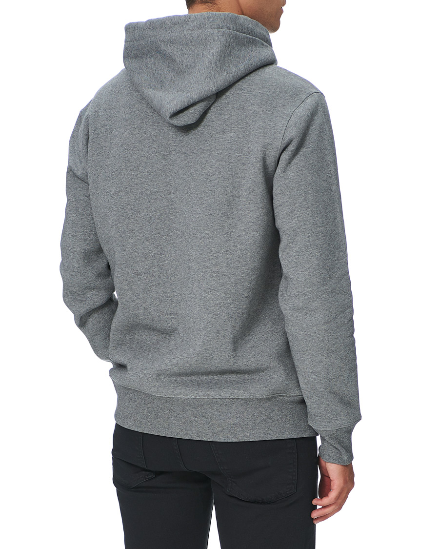 Heren | Truien | J.Lindeberg | Chip Pocket Hoodie Stone Grey Melange