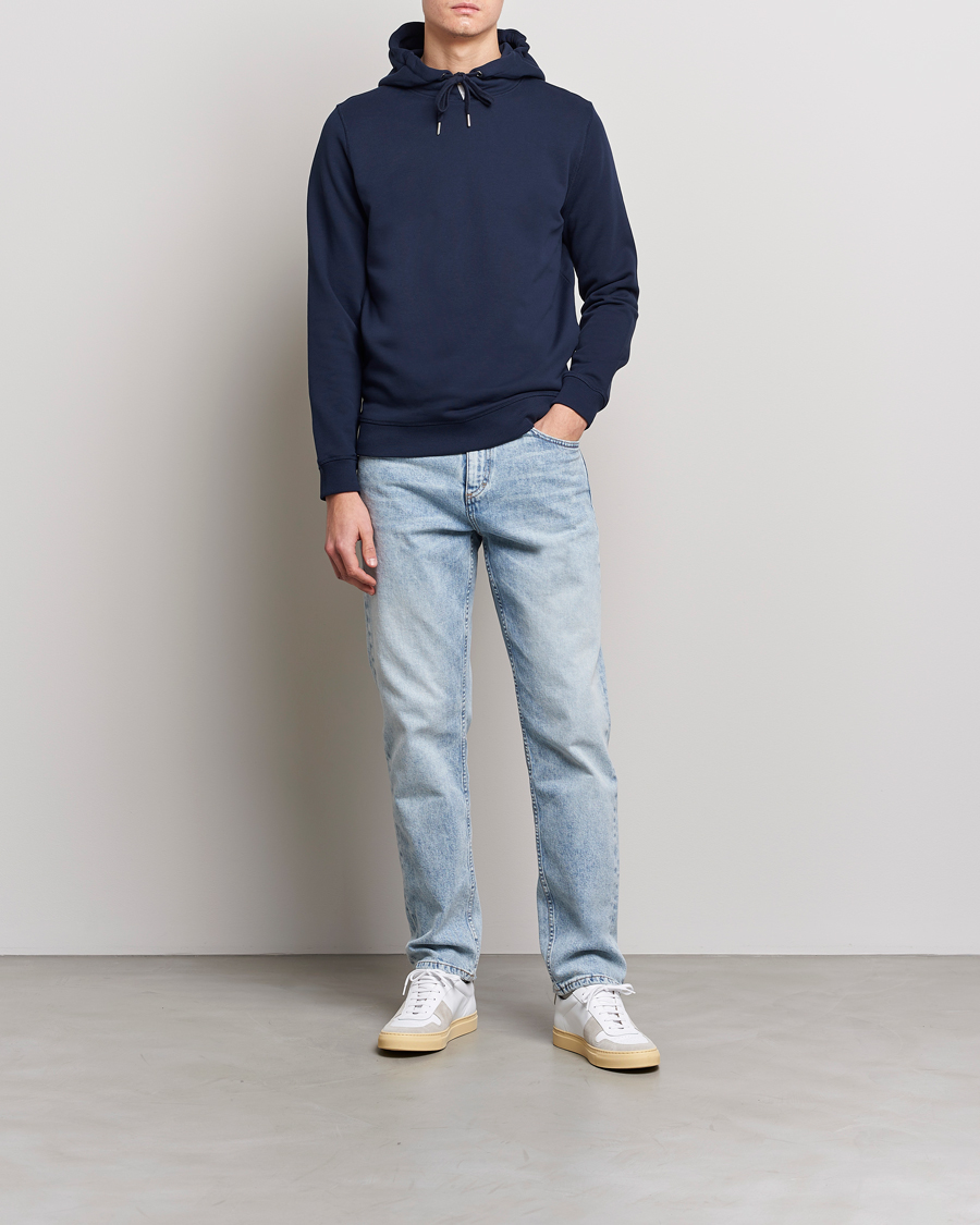Heren | Truien | Stenströms | Cotton College Hoodie Navy