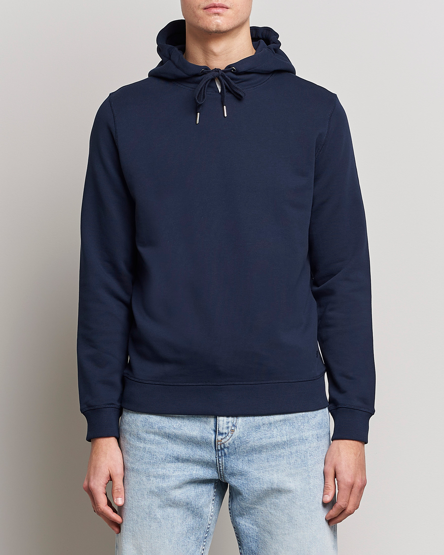 Heren | Truien | Stenströms | Cotton College Hoodie Navy