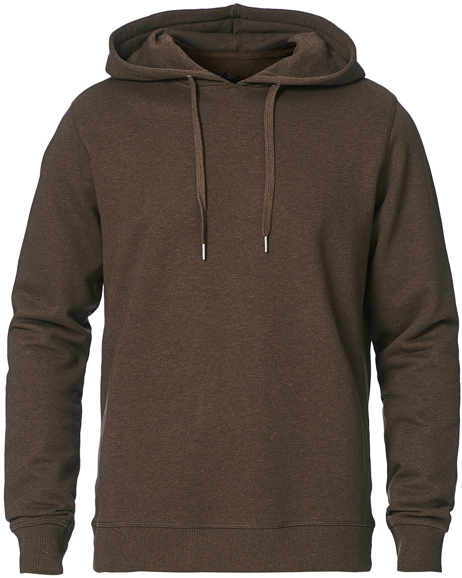 Heren | Truien | Stenströms | Cotton College Hoodie Brown