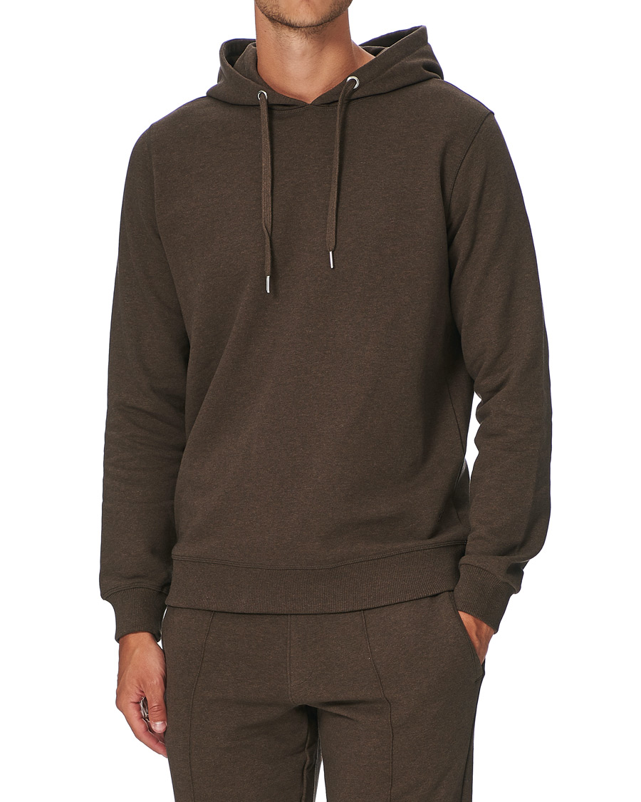 Heren | Truien | Stenströms | Cotton College Hoodie Brown