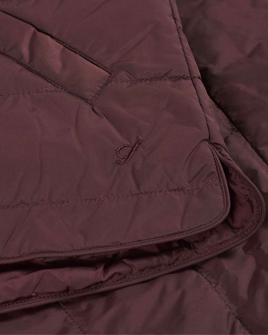 Heren | Jassen | Stenströms | Quilted Nylon Vest Burgundy