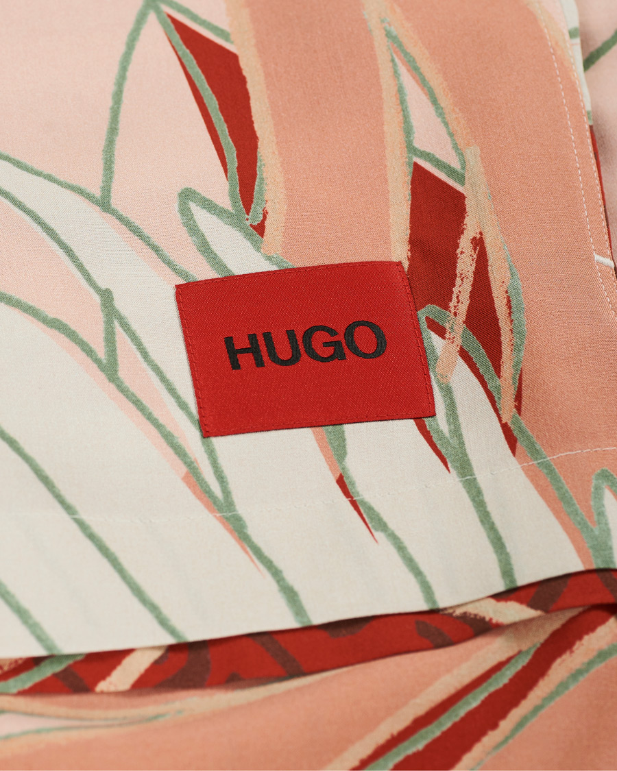 Heren | Overhemden | HUGO | Efab Printed Camp Collar Short Sleeve Shirt Multi
