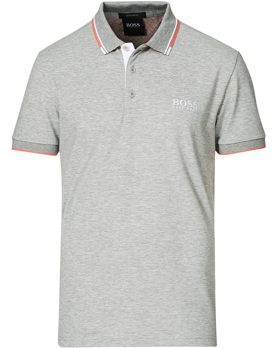 Heren | Polo's | BOSS GREEN | BOSS Athleisure Paddy Pro Polo Medium Grey