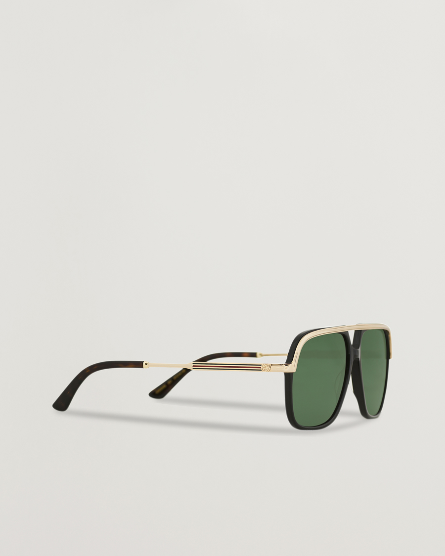 Heren |  | Gucci | GG0200S Sunglasses Black/Gold