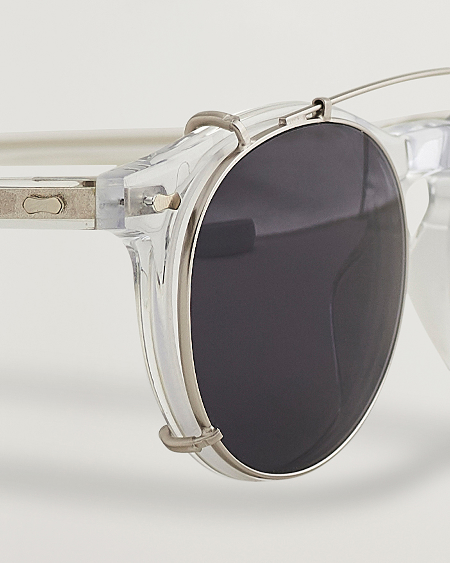 Heren | Zonnebrillen | TBD Eyewear | Clip-ons Silver/Gradient Grey