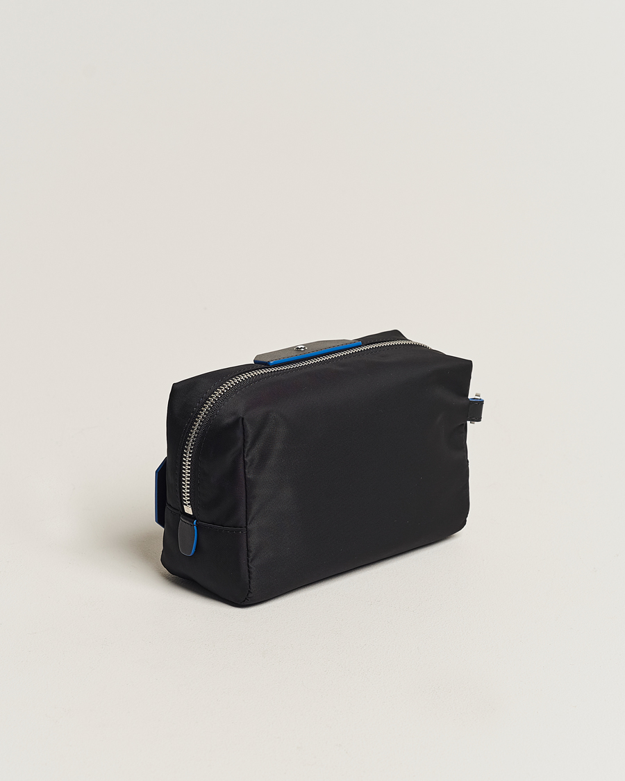 Heren | Montblanc | Montblanc | Blue Spirit Case Medium Wash Bag Black/Blue