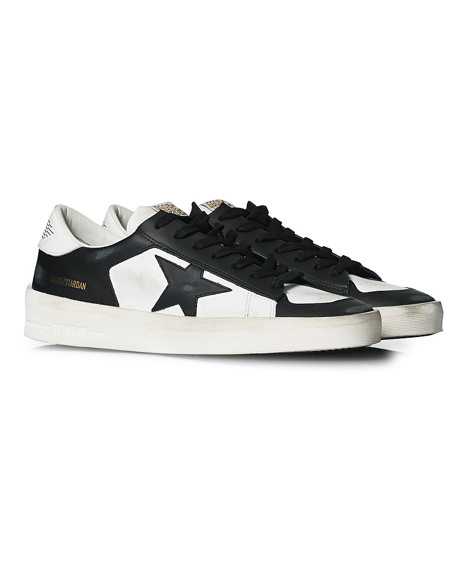 Heren | Golden Goose Deluxe Brand Stardan Sneaker White/Black | Golden Goose | Deluxe Brand Stardan Sneaker White/Black