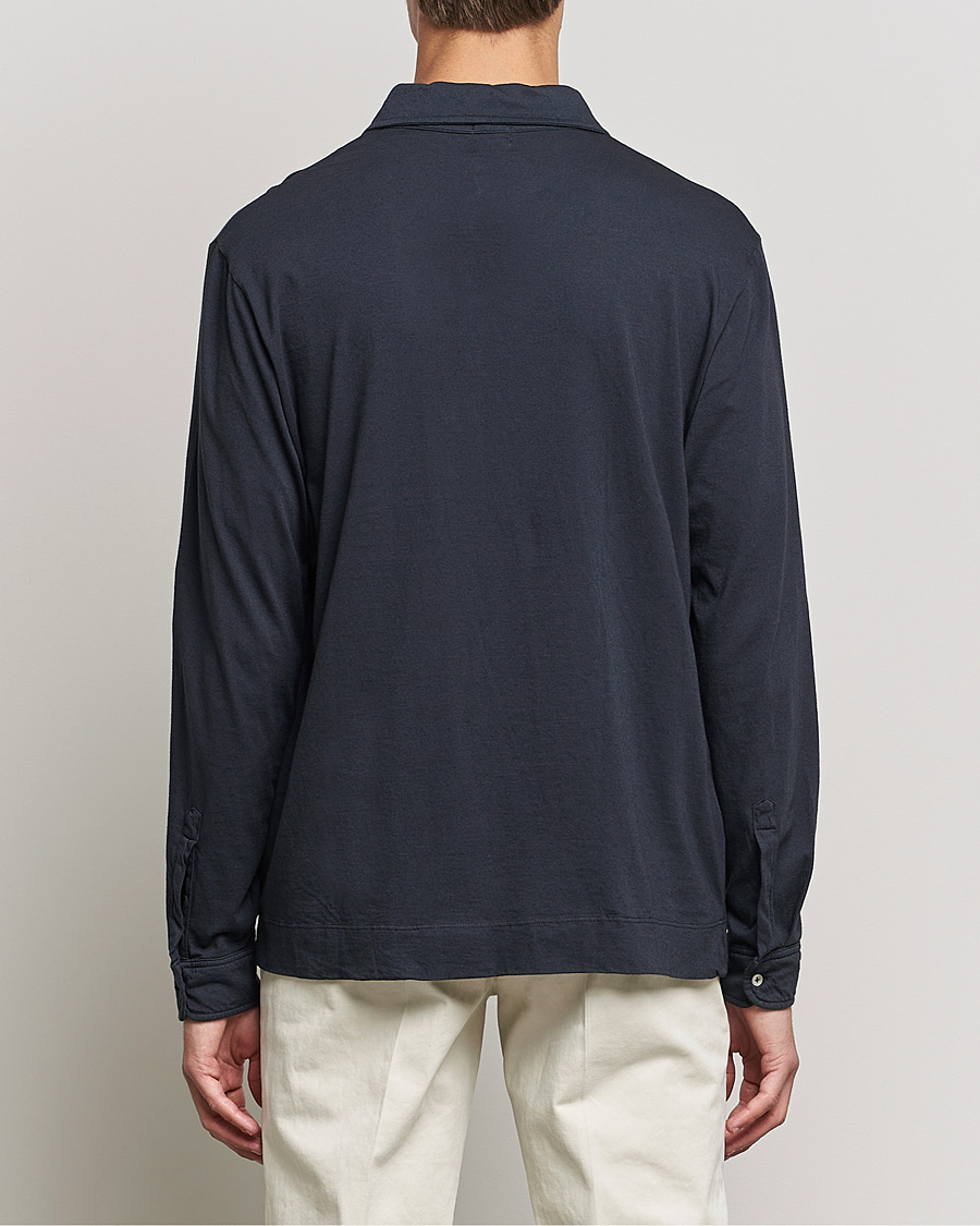 Heren | Truien | Massimo Alba | Ischia Cotton/Cashmere Polo Navy