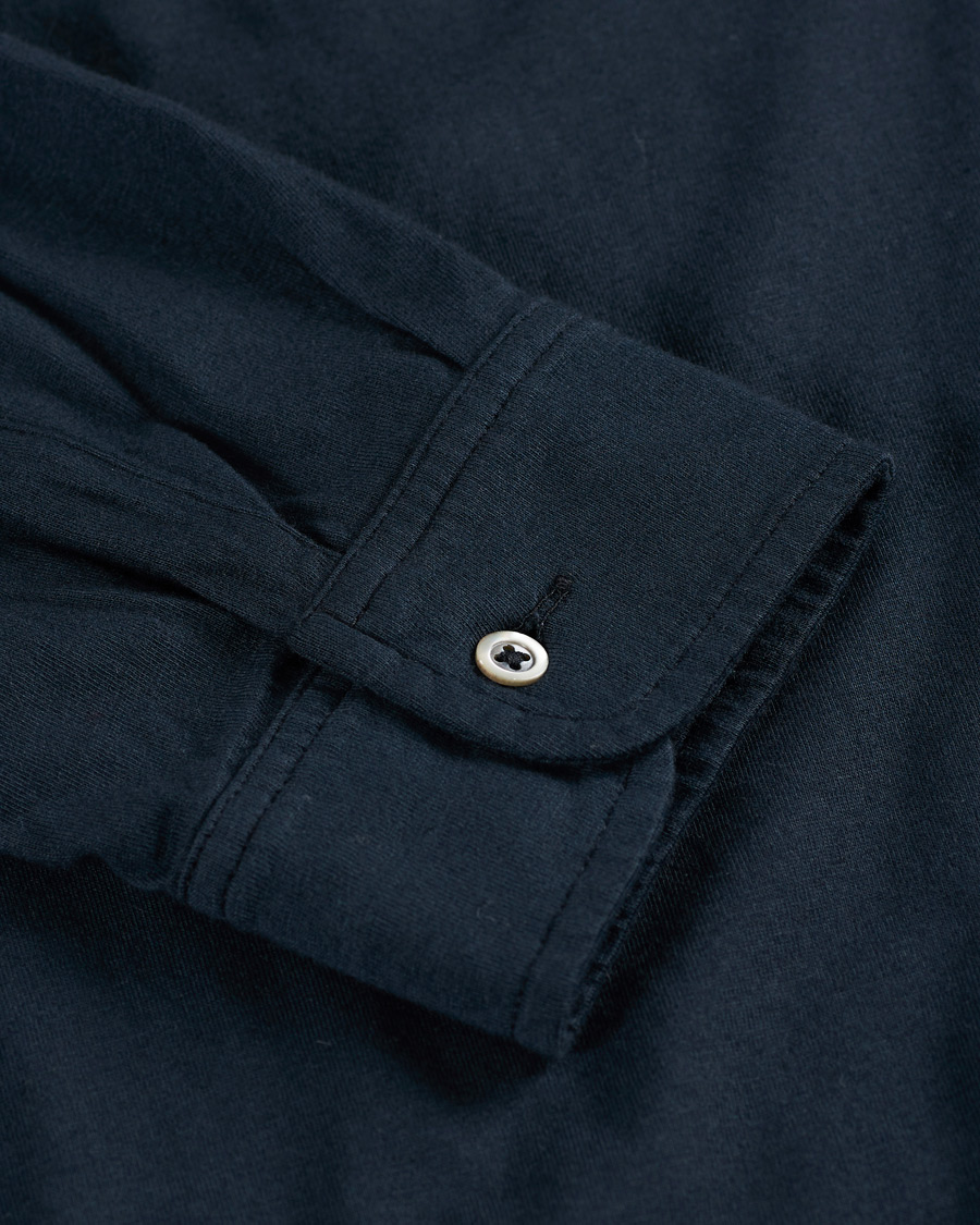 Heren | Truien | Massimo Alba | Ischia Cotton/Cashmere Polo Navy