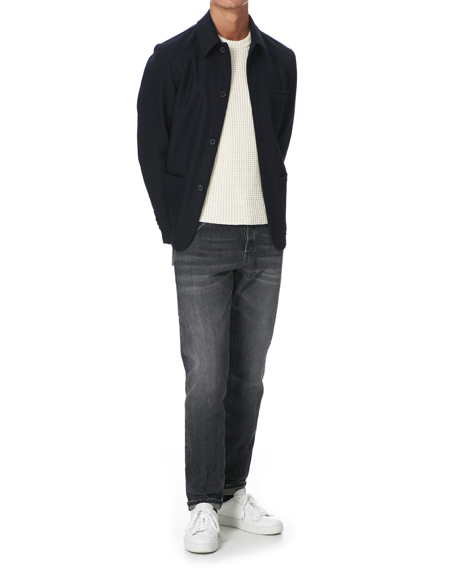 Heren | Jeans | PT01 | Slim Fit Japanese Selvedge Denim Black Wash
