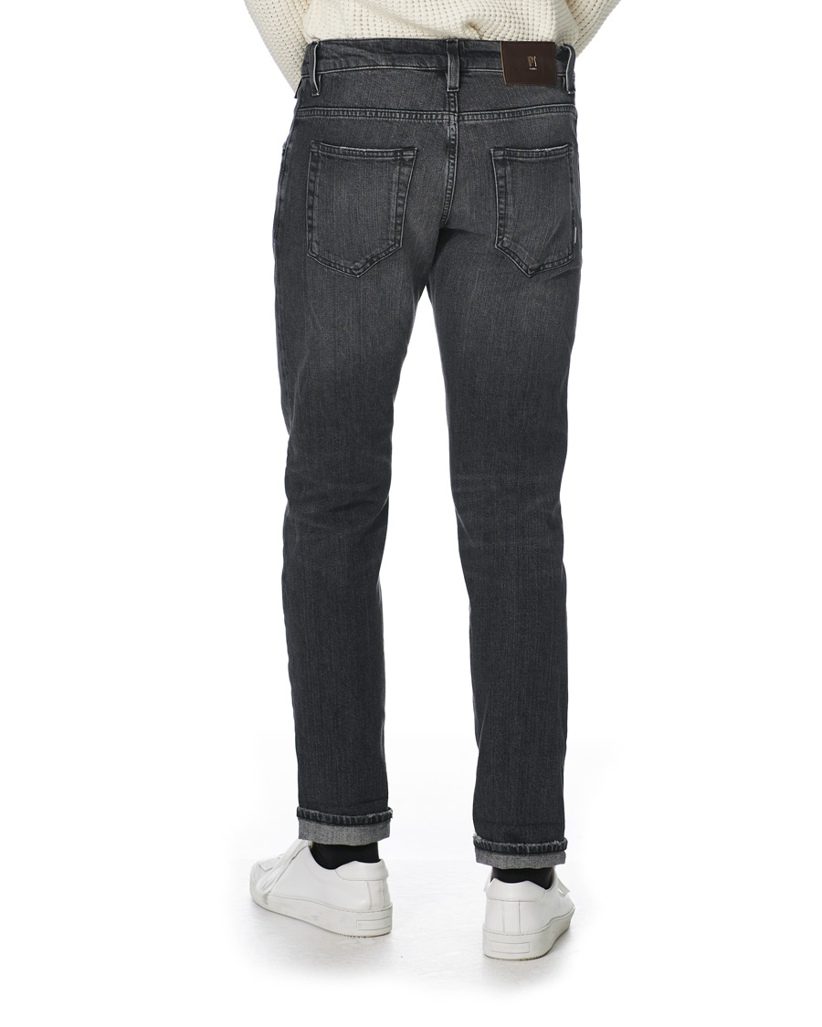 Heren | Jeans | PT01 | Slim Fit Japanese Selvedge Denim Black Wash