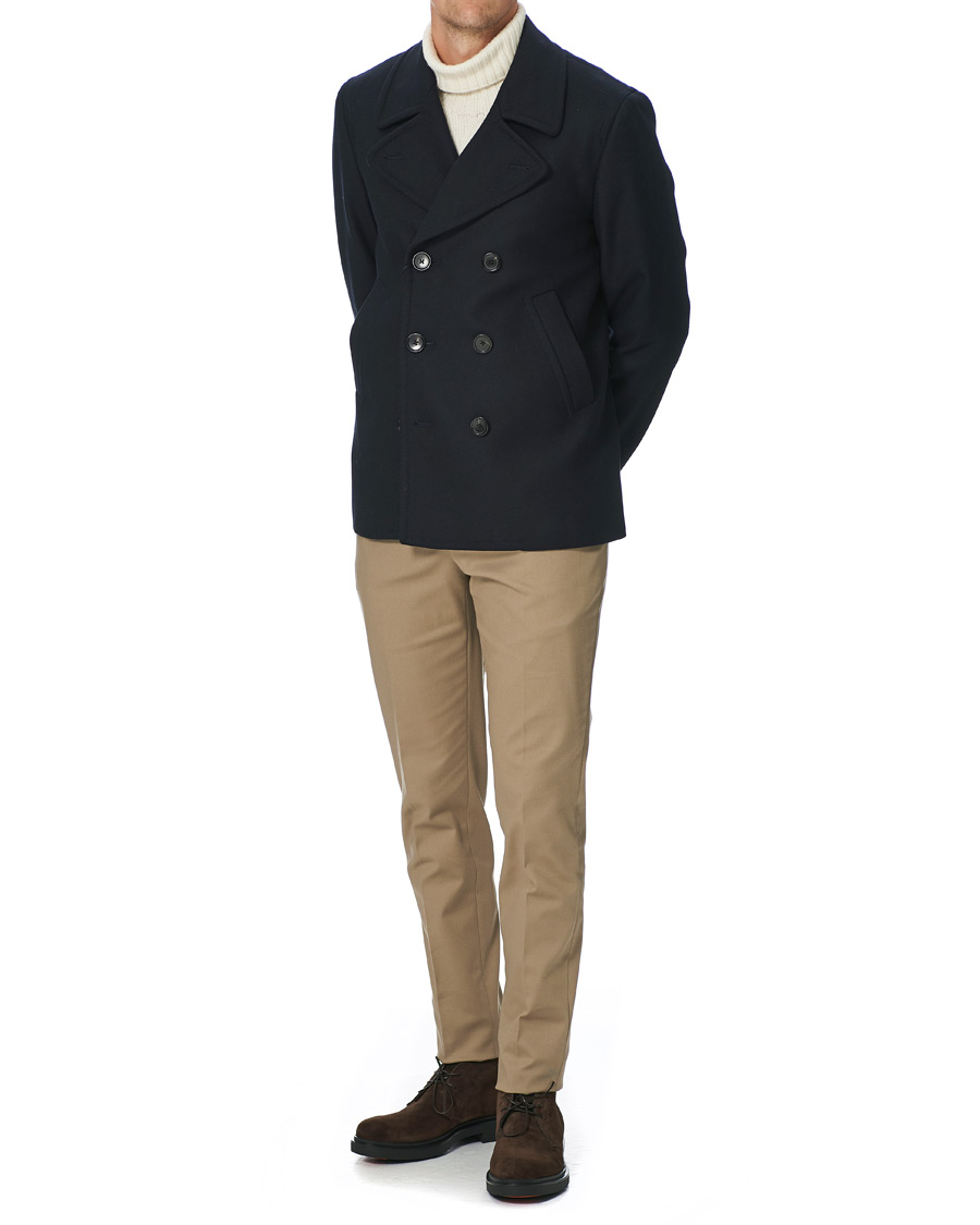 Heren | Santoni Wembley Desert Boot Dark Brown Suede | Santoni | Wembley Desert Boot Dark Brown Suede