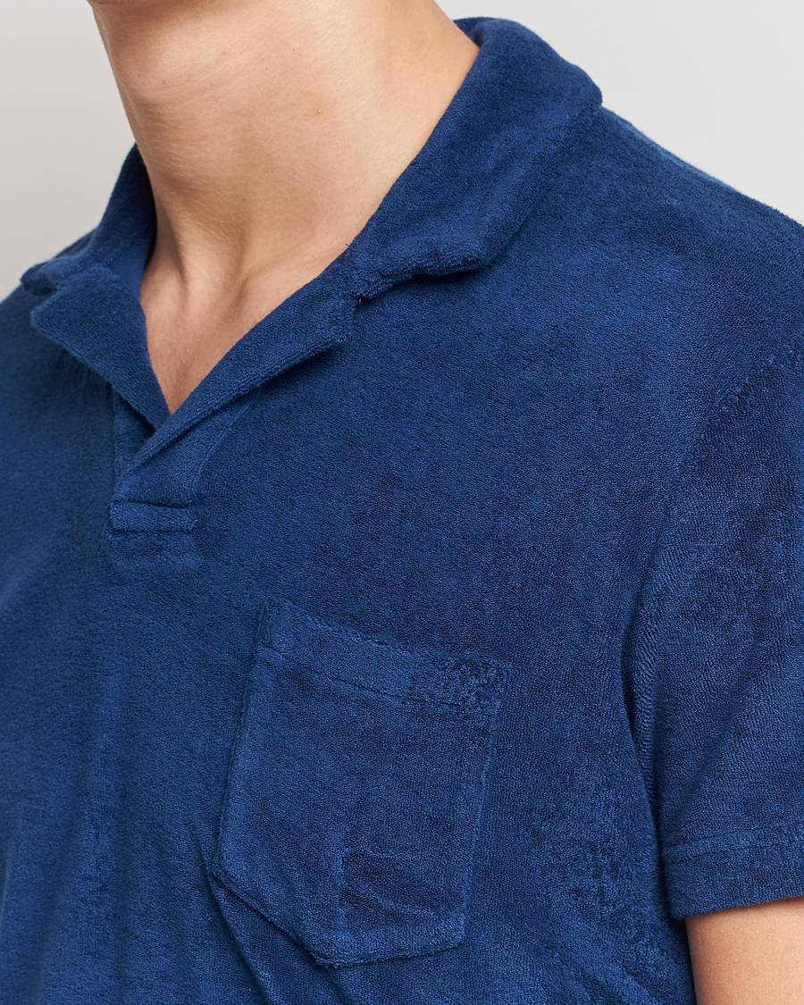 Heren | Polo's | Orlebar Brown | Terry Polo Blue Wash
