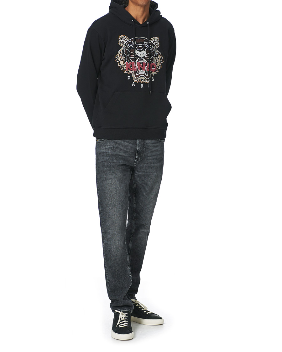 Heren | Truien | KENZO | Icon Tiger Hoodie Black