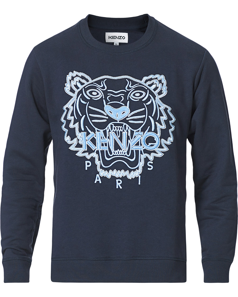 Heren | Truien | KENZO | Icon Tiger Sweatshirt Navy