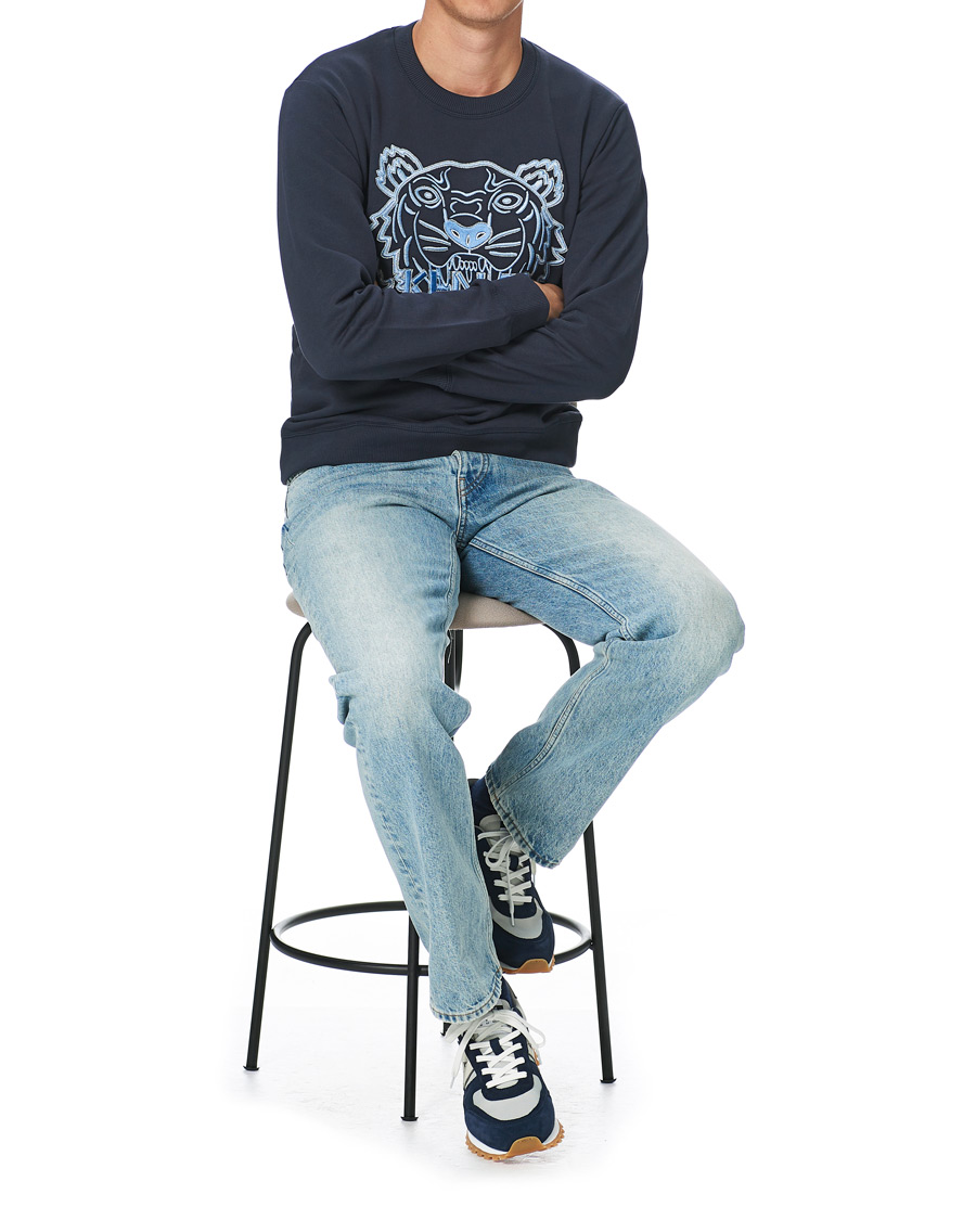 Heren | Truien | KENZO | Icon Tiger Sweatshirt Navy