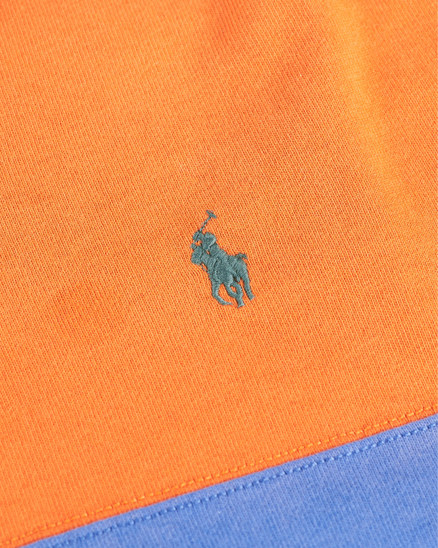 Heren | T-shirts | Polo Ralph Lauren | Block Stripe Rugby Kona Orange/Deep Blue