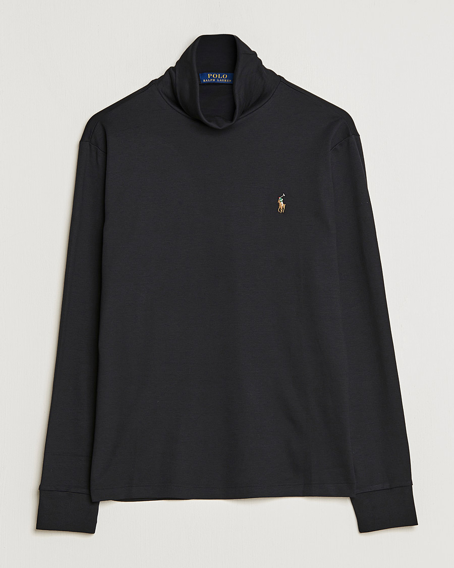 Heren | Truien | Polo Ralph Lauren | Luxury Pima Cotton Rollneck Black