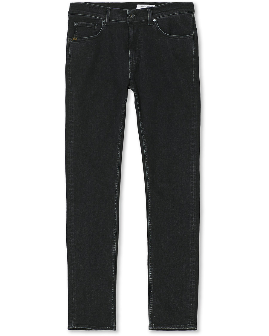Heren | Jeans | Tiger of Sweden | Leon Superstretch Jeans Black Lead