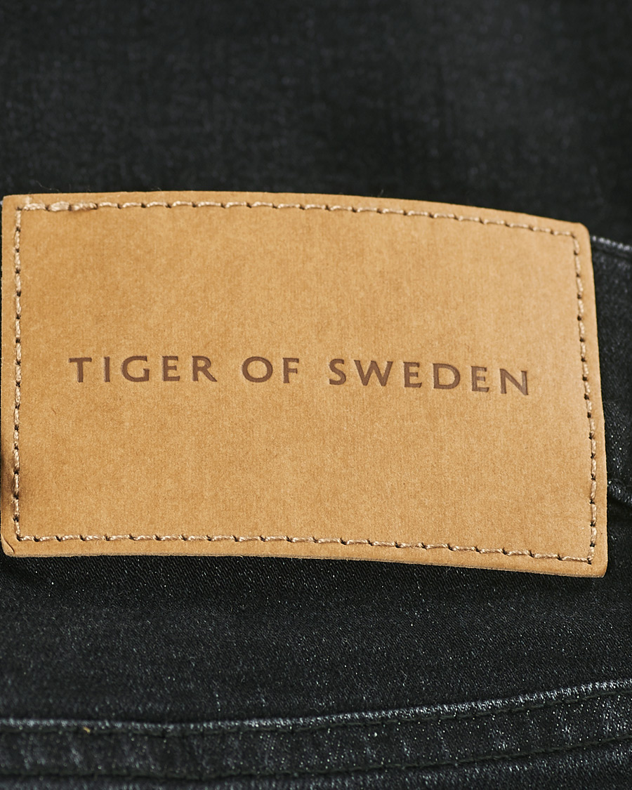 Heren | Jeans | Tiger of Sweden | Leon Superstretch Jeans Black Lead