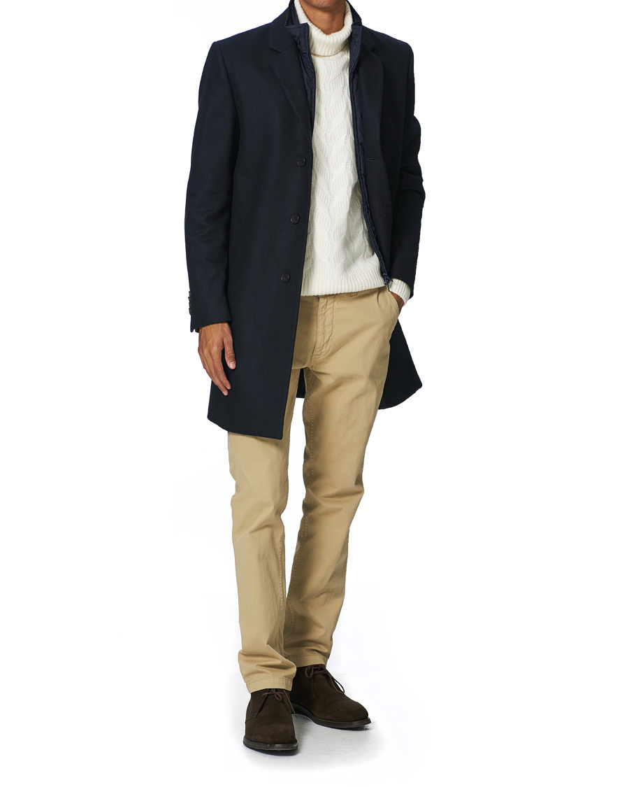 Heren | Jassen | Tiger of Sweden | Netley Wool Coat Navy