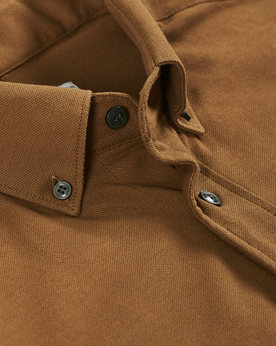 Heren | Overhemden | Tiger of Sweden | Fenald Piquet Shirt Toasted Coconut