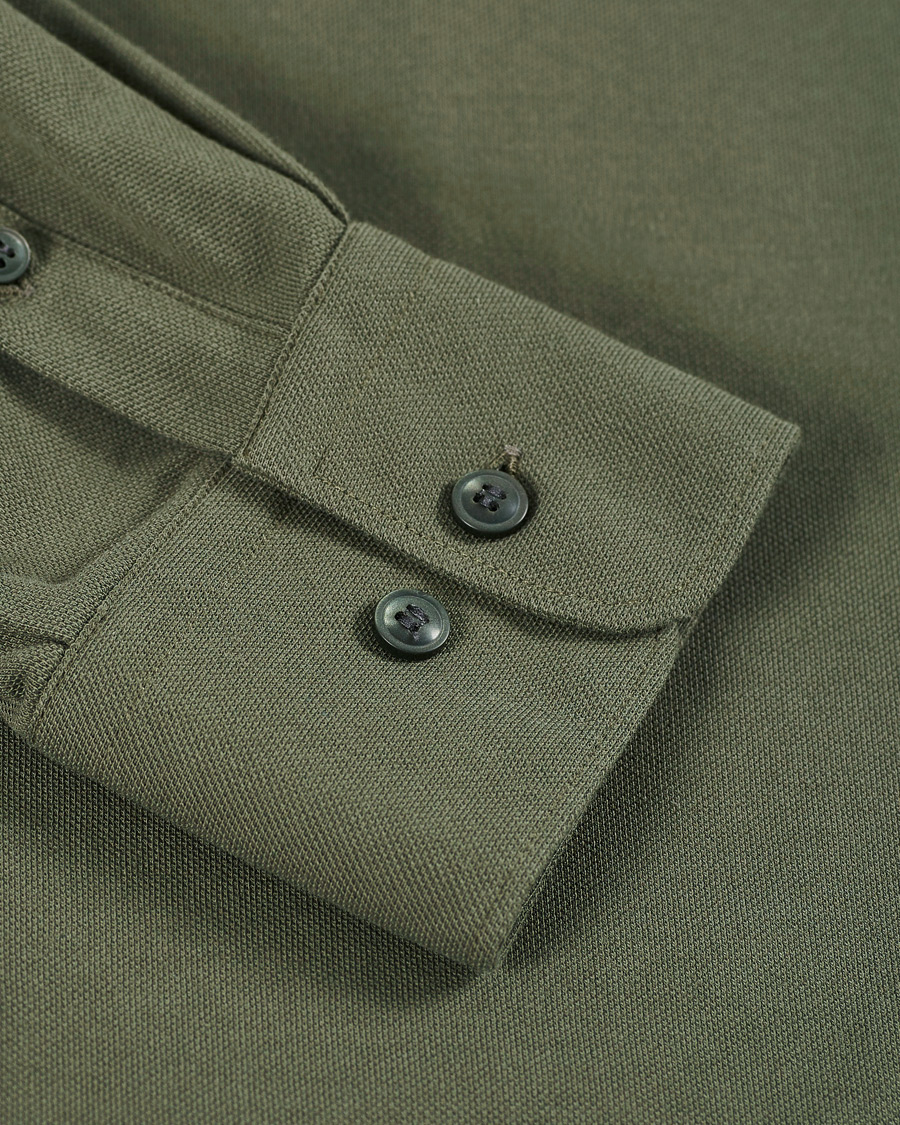 Heren | Overhemden | Tiger of Sweden | Fenald Piquet Shirt City Green