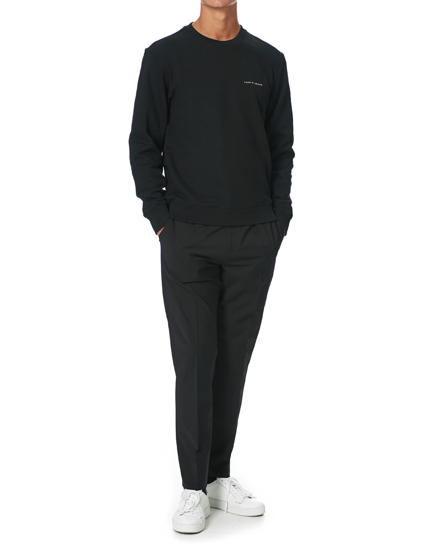 Heren | Truien | Tiger of Sweden | Emerson Cotton Sweatshirt Black
