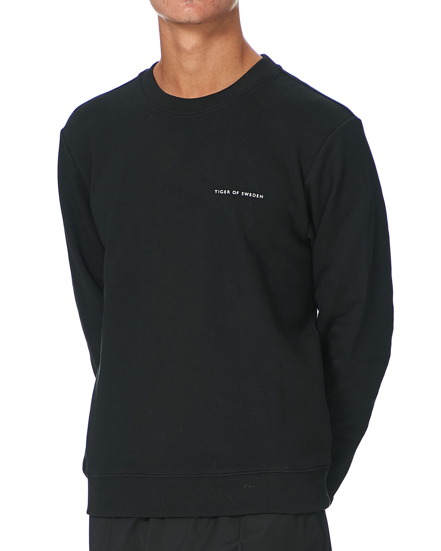 Heren | Truien | Tiger of Sweden | Emerson Cotton Sweatshirt Black