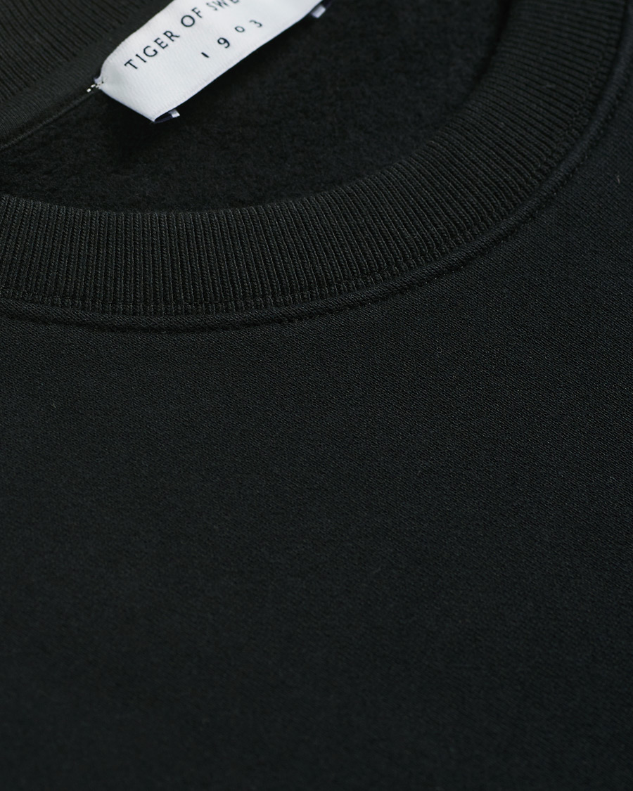 Heren | Truien | Tiger of Sweden | Emerson Cotton Sweatshirt Black