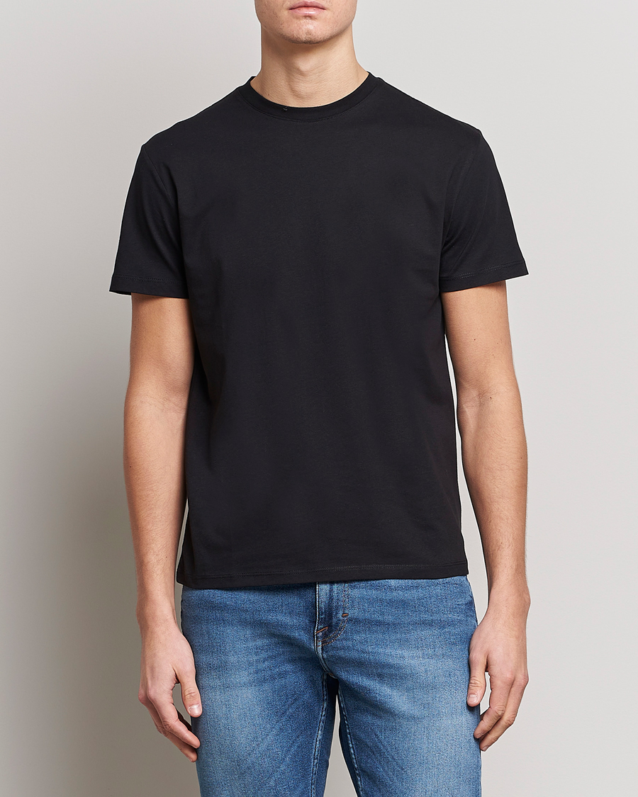 Heren | T-shirts | Tiger of Sweden | Dillan Cotton Tee Black
