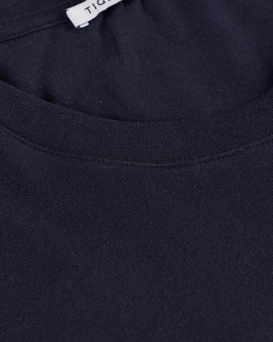 Heren | T-shirts | Tiger of Sweden | Pro Cotton Logo Tee Light Ink