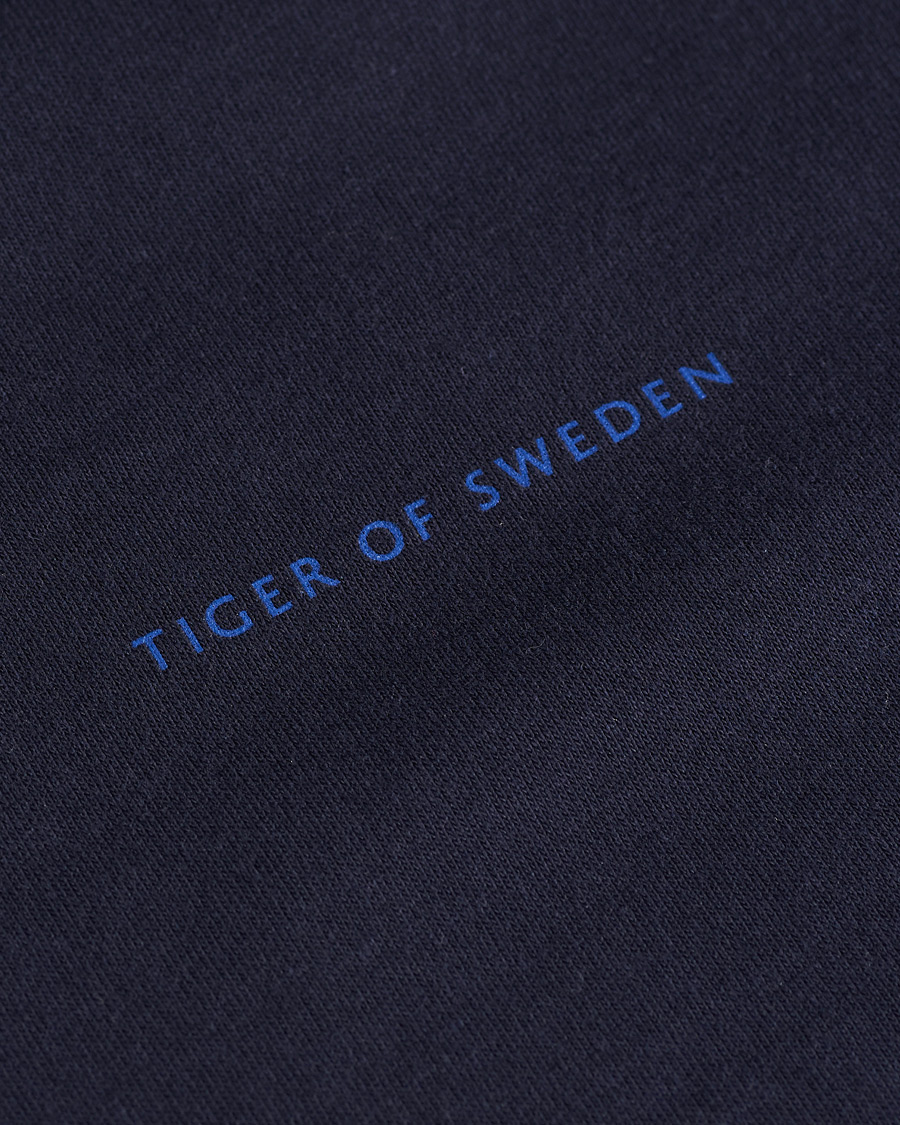Heren | T-shirts | Tiger of Sweden | Pro Cotton Logo Tee Light Ink