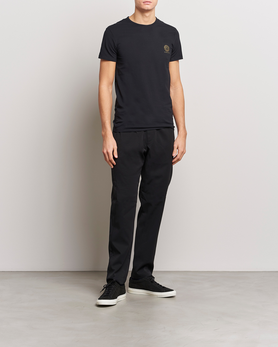 Heren | T-shirts | Versace | Medusa Tee Black