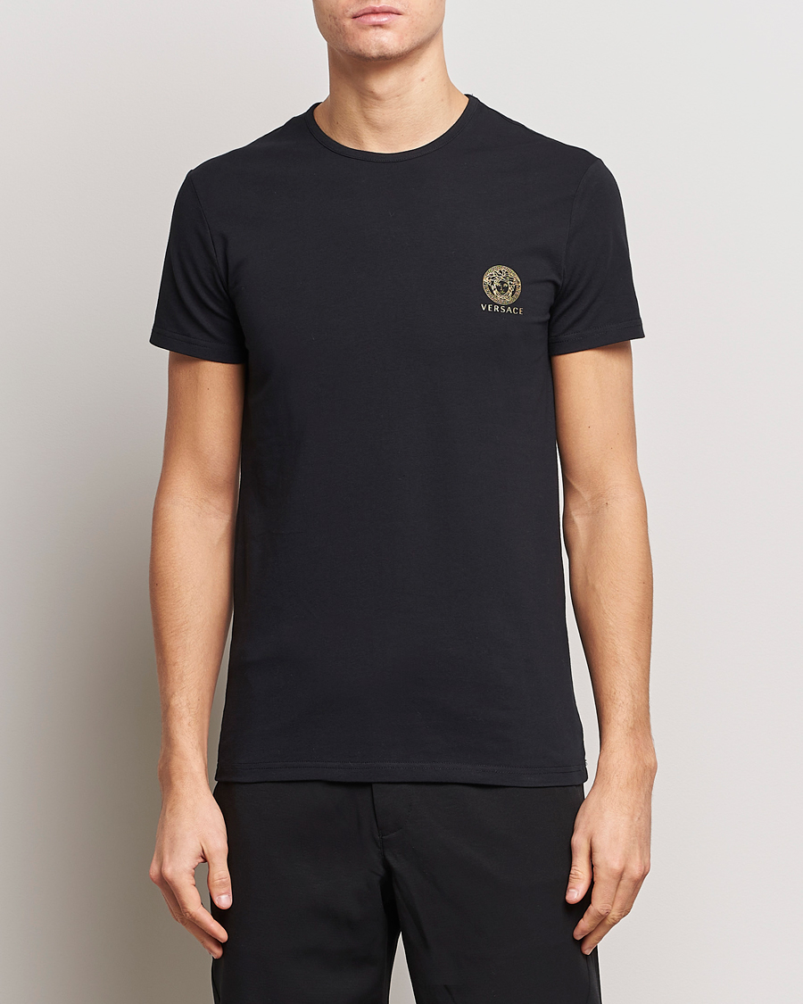 Heren | T-shirts | Versace | Medusa Tee Black