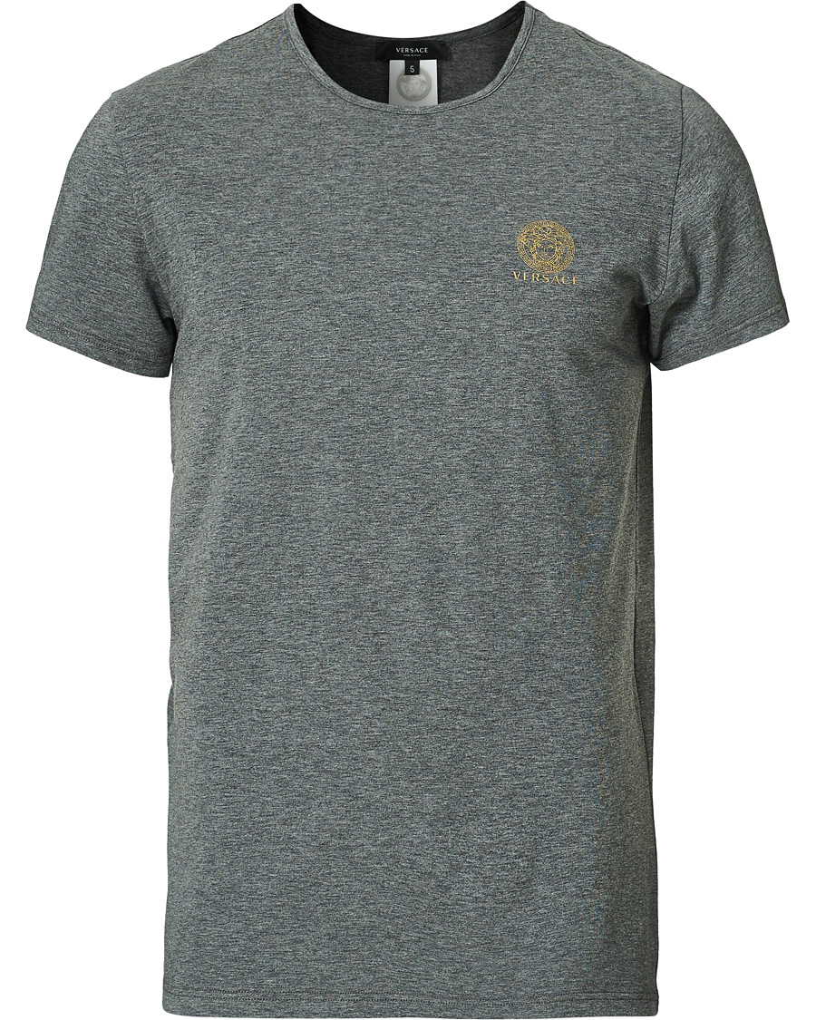 Heren | T-shirts | Versace | Medusa Tee Grey Melange