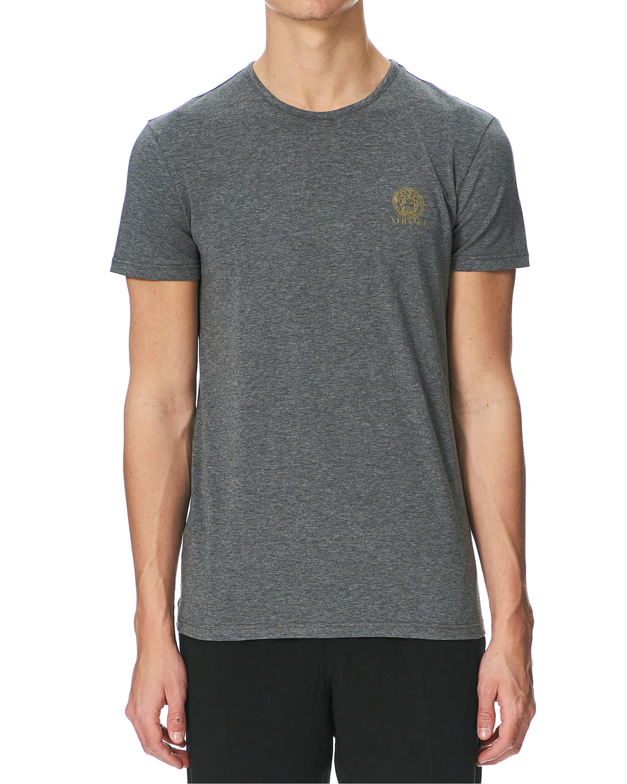 Heren | T-shirts | Versace | Medusa Tee Grey Melange
