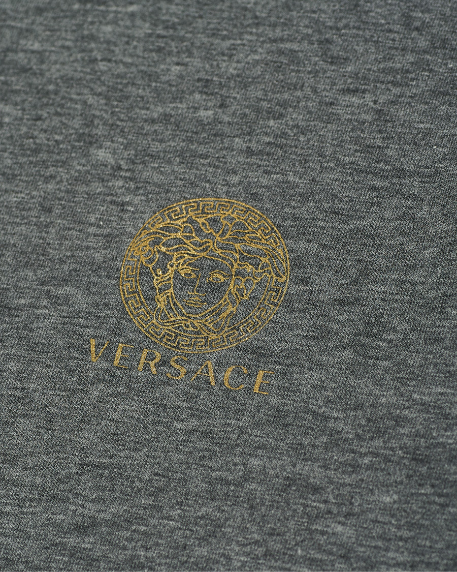 Heren | T-shirts | Versace | Medusa Tee Grey Melange