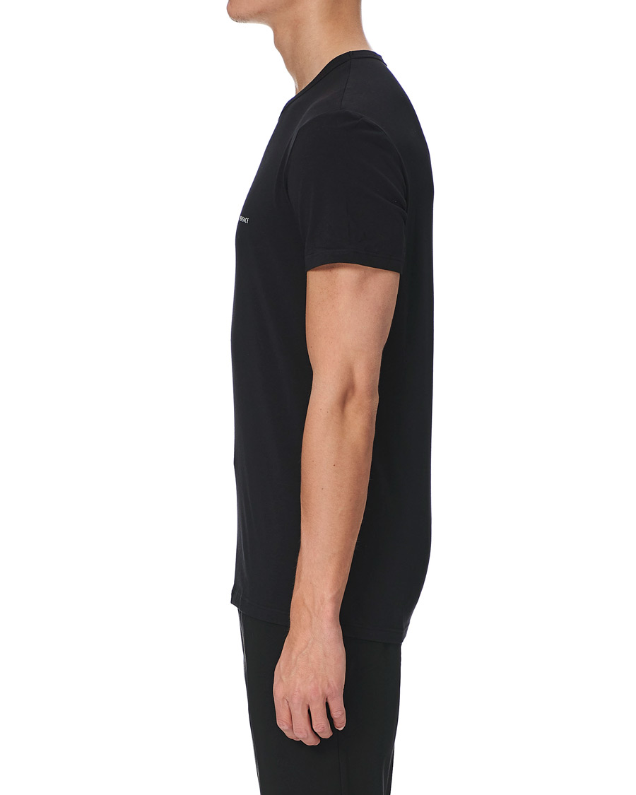 Heren | T-shirts | Versace | Logo Tee Black