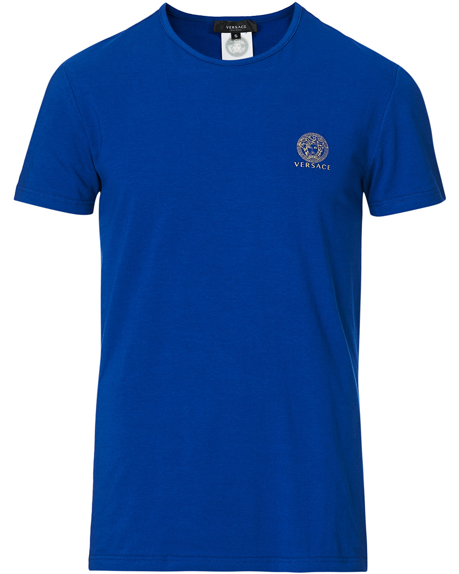Heren | T-shirts | Versace | Medusa Tee Blue
