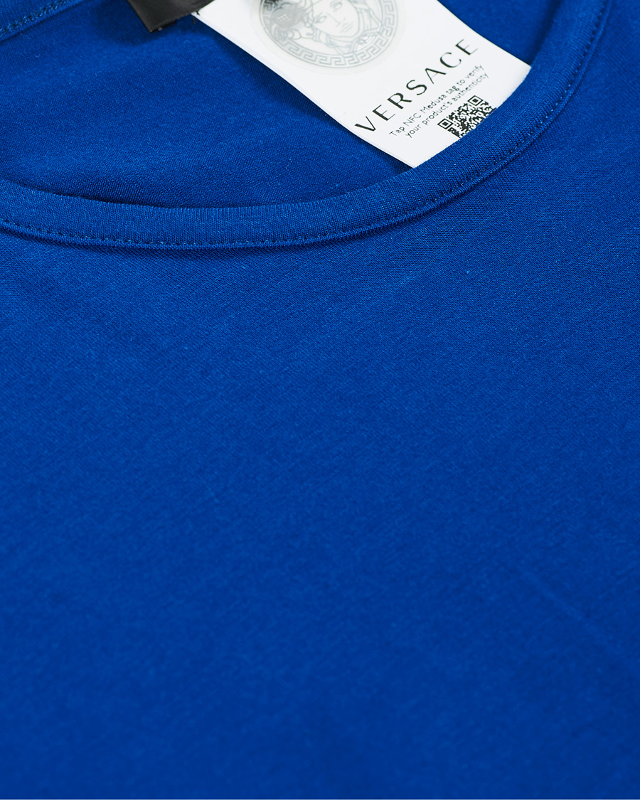 Heren | T-shirts | Versace | Medusa Tee Blue