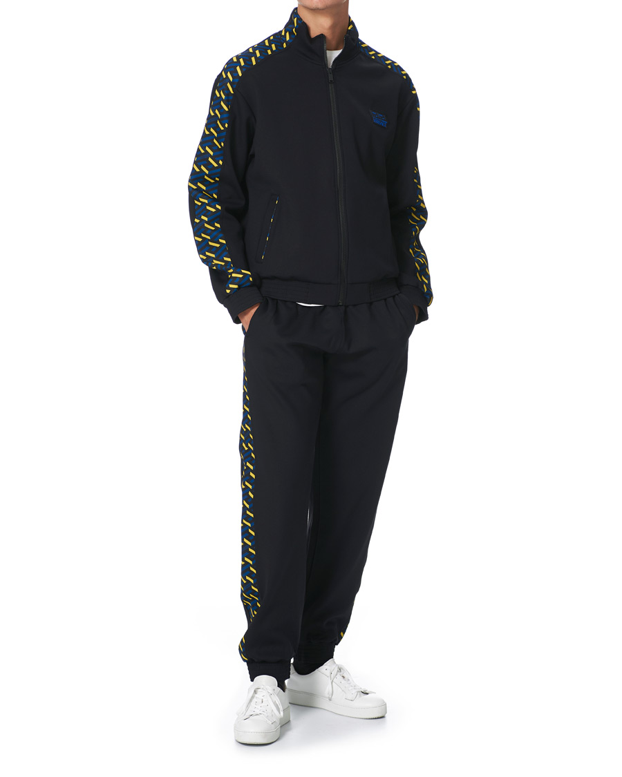 Heren | Truien | Versace | Monogram Zip Sweater Navy