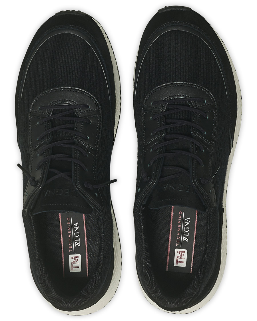 Heren | Z Zegna Piuma Running Sneaker Black | Z Zegna | Piuma Running Sneaker Black