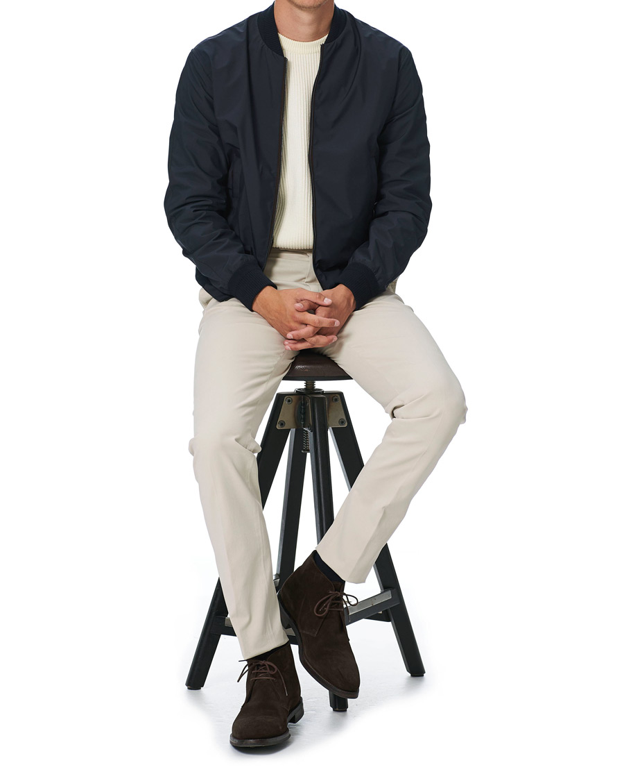 Heren | Broeken | Ermenegildo Zegna | Premium Cotton Trousers Beige