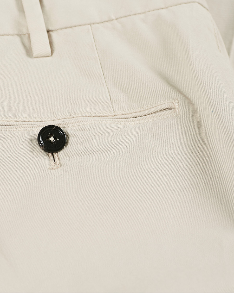 Heren | Broeken | Ermenegildo Zegna | Premium Cotton Trousers Beige