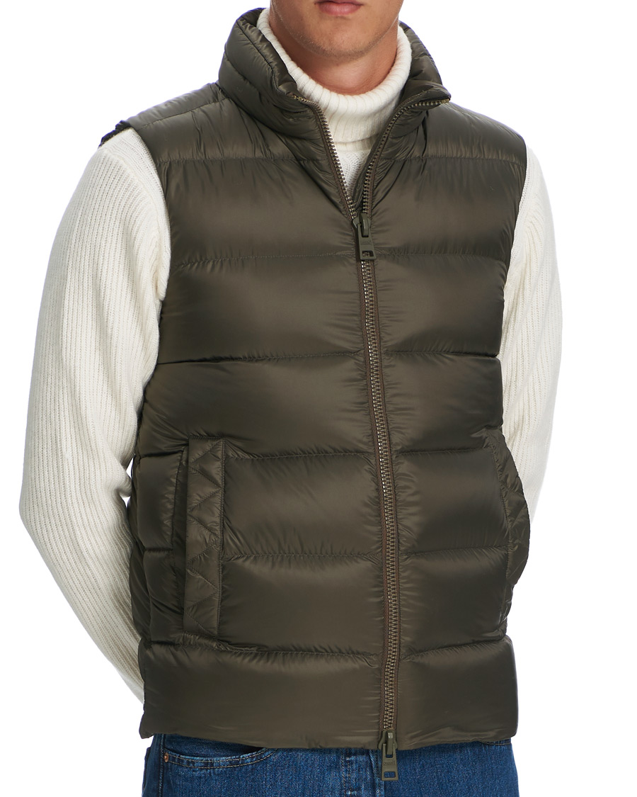 Heren | Jassen | Herno | Globe Down Puffer Gilet Forest Green 46
