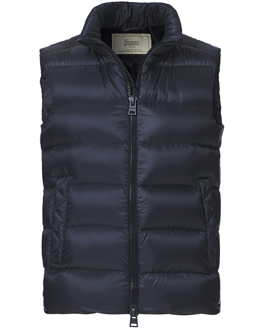 Heren | Jassen | Herno | Globe Down Puffer Gilet Navy 46
