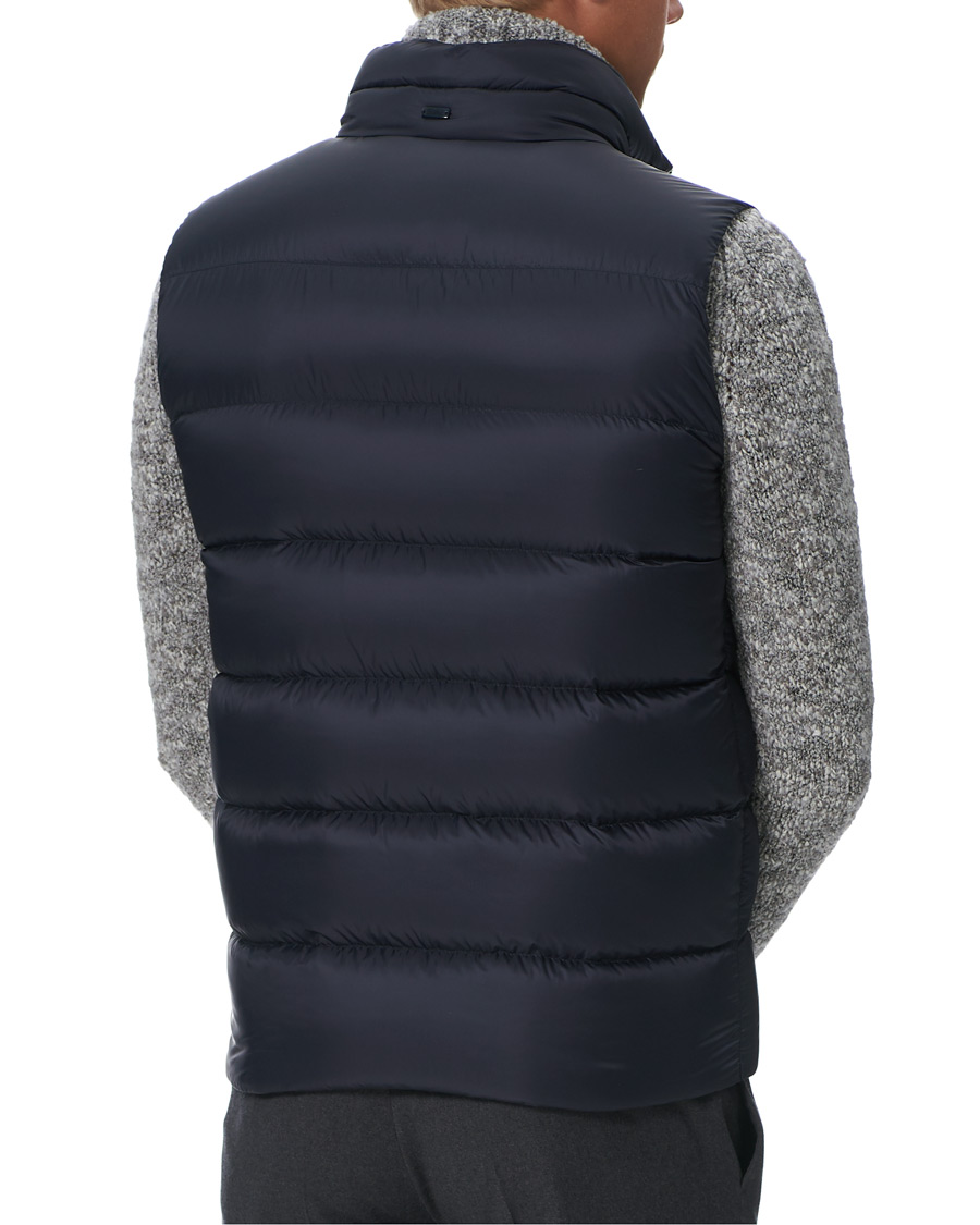 Heren | Jassen | Herno | Globe Down Puffer Gilet Navy 46